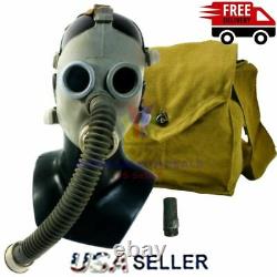 Soviétique Russian Gas Mask Child Kids Youth XL Respirator Haversack Bag Air Hose