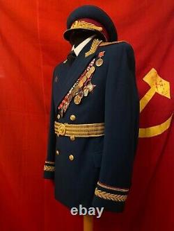 Soviétique Russian Uniform Major General Engineering Special Troops M1954 W Médailles