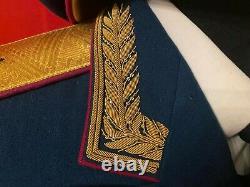 Soviétique Russian Uniform Major General Engineering Special Troops M1954 W Médailles