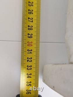 Statue en porcelaine vintage BISCUIT soviétique russe URSS de VLADIMIR I. LENINE 35 CMS