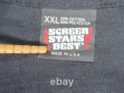 T-shirt VINTAGE KGB Union Soviétique URSS Communiste Marteau Ours Russe Taille 2XL