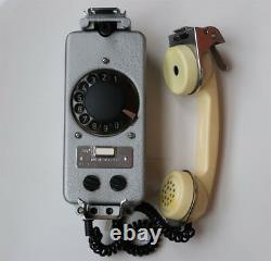 Téléphone Vintage Urss Soviétique Rare Marine Russe Téléphone De Navire Tournant, Disque Tac-m