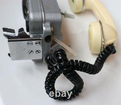 Téléphone Vintage Urss Soviétique Rare Marine Russe Téléphone De Navire Tournant, Disque Tac-m