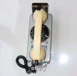 Téléphone Vintage Urss Soviétique Rare Marine Russe Téléphone De Navire Tournant, Disque Tac-m