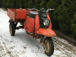 Tula-muravey Tmz Russe Scooter Trike Pick Up Urss 200ccm 2 Temps 1981