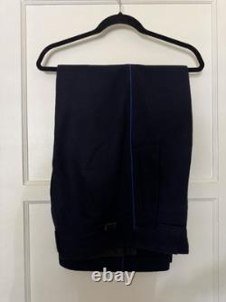 Tunique de parade soviétique russe de la Seconde Guerre mondiale, veste, uniforme des troupes internes de l'URSS NKVD, pantalon.