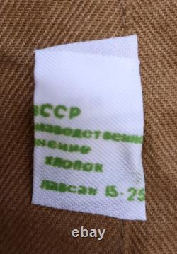 UNIFORME RUSSE SOVIÉTIQUE AFGHANCA MILITAIRE RARE ENSEMBLE VDV FORCES URSS TAILLE 2XL 6'2