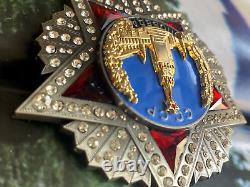 URSS UNION SOVIÉTIQUE RUSSIE RUSSE ORDRE DE LA VICTOIRE MÉDAILLE DE L'ORDRE DES SIÈGES WW2