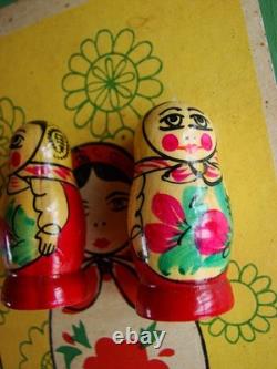 URSS soviétique russe 170 jouets Matriochkas enfants apprennent à compter premier ordinateur
