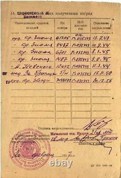 URSS soviétique russe étudiée Ordre de Nevsky #12642 RÉÉDITION