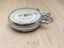 USSR Vintage Soviet Russian SLAVA Split Stopwatch Chronometer NOUVEAU