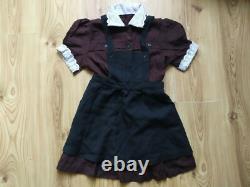 Uniforme de parade scolaire vintage soviétique russe de l'URSS pour vêtements de collégienne