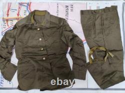 Uniforme de soldat de l'Armée soviétique de la guerre d'Afghanistan en URSS, costume AFGHANKA, original