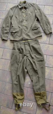 Uniforme de soldat de l'Armée soviétique de la guerre en Afghanistan en URSS - costume AFGHANKA M69