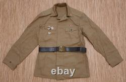 Uniforme militaire soviétique rare Afghanka Syriyka camouflage sable russe URSS Afghanistan