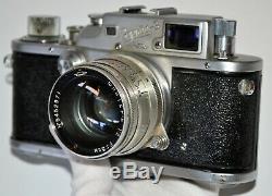 Urss Rare Russe Zorki 3 Leica Camera + Copy Lentille Jupiter-8, F2 / 50 MM (1)