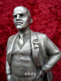 Urss Russe Communiste Lider Lenin Figure Originale Du Buste H=35 CM