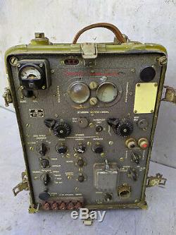 Urss Russe Vintage Soviétique Champ Opérateur Radio Militaire De L'armée R-407