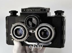 Urss Russie Sputnik 6x6 Stereo Format Moyen Camera (2)