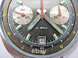 Urss Soviet Russian Sturmanskie Poljot Cal. 3133 Chronograph Watch 23 Jewels
