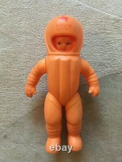 Urss Soviétique Cccp Russe Énorme 33 Cm’s Doll Astronaut Cosmonaute Rare Toy (1961)