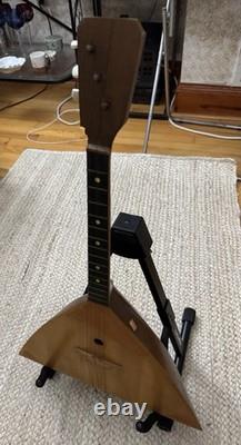 VTG Balalaïka Russe Instrument de Musique à Trois Cordes Époque Soviétique Fabriqué en URSS