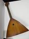 Vtg Balalaïka Russe à Six Cordes Instrument Musical Époque Soviétique Fabriqué En Urss