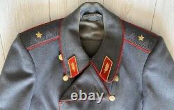 Veste De Manteau Russe Soviétique General Parade Army Urss Uniforme