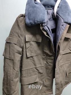 Veste d'hiver d'officier russe de l'URSS uniforme de guerre en Afghanistan armée soviétique AFGHANKA