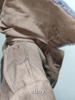 Veste d'hiver d'officier russe de l'URSS uniforme de guerre en Afghanistan armée soviétique AFGHANKA