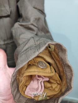 Veste d'hiver d'officier russe de l'URSS uniforme de guerre en Afghanistan armée soviétique AFGHANKA