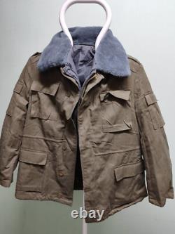 Veste d'hiver d'officier russe de l'URSS uniforme de guerre en Afghanistan armée soviétique AFGHANKA
