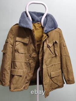 Veste d'hiver d'officier russe de l'URSS, uniforme de la guerre d'Afghanistan, armée soviétique AFGHANKA