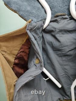 Veste d'hiver d'officier russe de l'URSS uniforme de la guerre en Afghanistan armée soviétique AFGHANKA