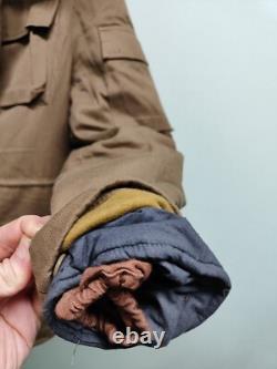 Veste d'hiver d'officier russe de l'URSS uniforme de la guerre en Afghanistan armée soviétique AFGHANKA