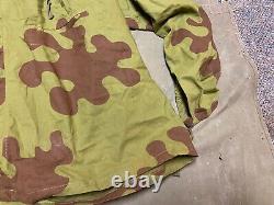 Veste de combat à motifs de camouflage printemps Amoeba soviétique russe de la Seconde Guerre mondiale - taille 1, 38-44R