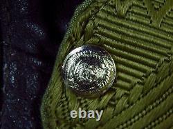Veste en cuir d'aviation militaire soviétique russe vintage de l'URSS