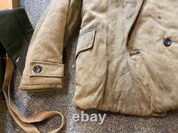 Veste matelassée M1935 NCO soviétique russe originale de la Seconde Guerre mondiale - petite