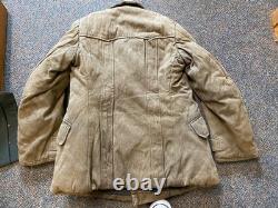 Veste matelassée M1935 NCO soviétique russe originale de la Seconde Guerre mondiale - petite