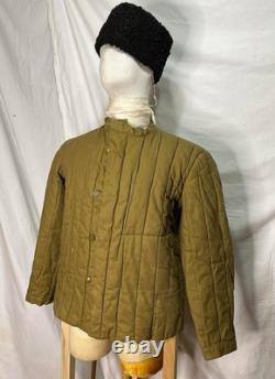 Veste rembourrée Telogreika des soldats soviétiques russes de la Seconde Guerre mondiale