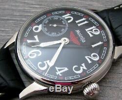 Vintage Molniya Molnia Soviétique Urss Russe Montre Bracelet Mécanique Originale Homme