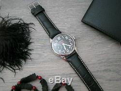 Vintage Molniya Molnia Soviétique Urss Russe Montre Bracelet Mécanique Originale Homme