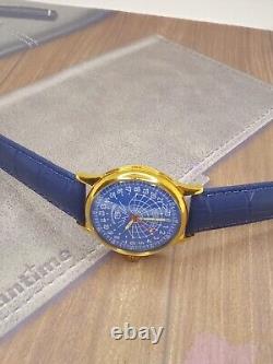 Vintage Raketa 24h Polaire Mécanique Hommes Russes Cadran Soviétique Montre Poignet URSS Rare 20