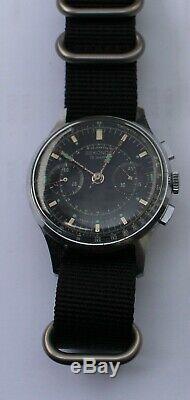 Vintage Sekonda Ussr Russian Chronograph Cal. 3017 + Bracelet Nato