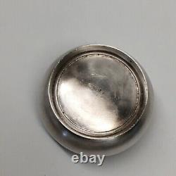 Vintage Sel russe soviétique de l'URSS en argent sterling 875 avec bain de, 39g poinçonné