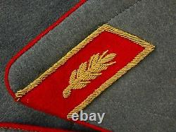 Vintage Soviétique Russe Poste Ww2 Marshal D'armor D'hiver Surmanteau Uniforme
