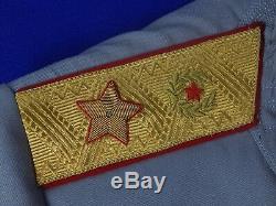 Vintage Soviétique Russie Russie Urss Post Ww2 Marshal Tunique Veste Manteau Uniforme