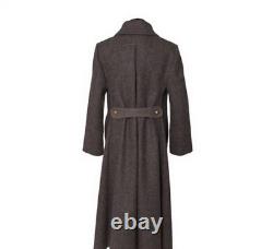 Vintage Urss Russe Surplus Uniforme Uniforme Pardessus Soldier Wool Coat XL Nouveau