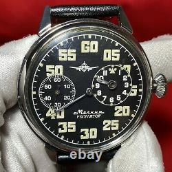 Vintage Wrist Watch Régulateur Montres Soviets Hommes Montres Mécaniques Russe Wristwatch