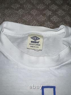 Vintage années 1980 URSS Union soviétique Umbro Armée russe S Single Stitch Grand T-shirt